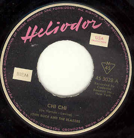 Albumcover John Buck and The Blazers - Chi Chi / Forbidden City