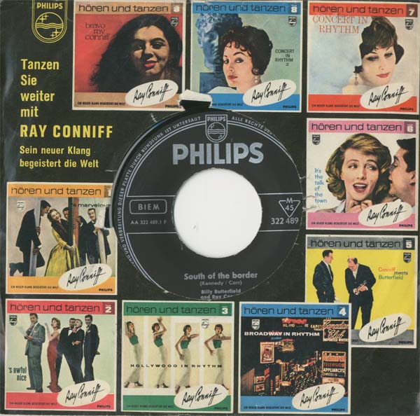 Albumcover Ray Conniff and Billy Butterfield - South of the Border / Rosalie