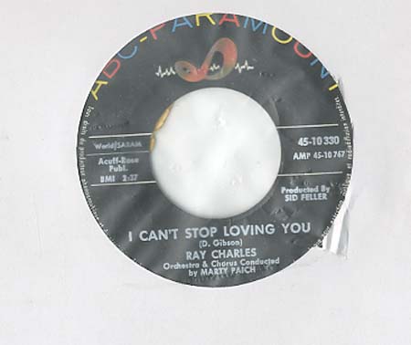 Albumcover Ray Charles - I Cant Stop Loving You / Born To Lose