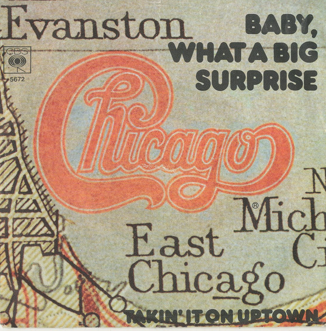 Albumcover Chicago (Band) - Baby What A Big Surprise /  Takin It On Uptown