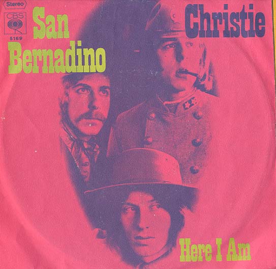Albumcover Christie - San Bernadino / Here I Am
