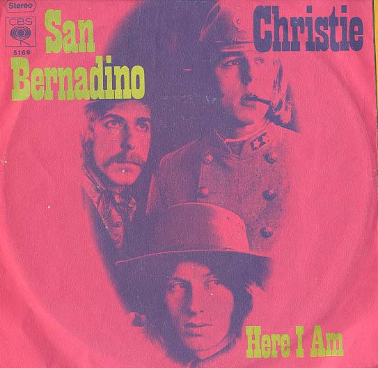 Albumcover Christie - San Bernadino / Here I Am