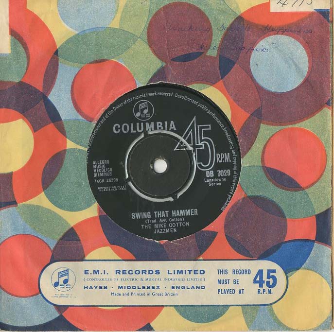 Albumcover Mike Cotton Club - Swing That Hammer / Heartaches