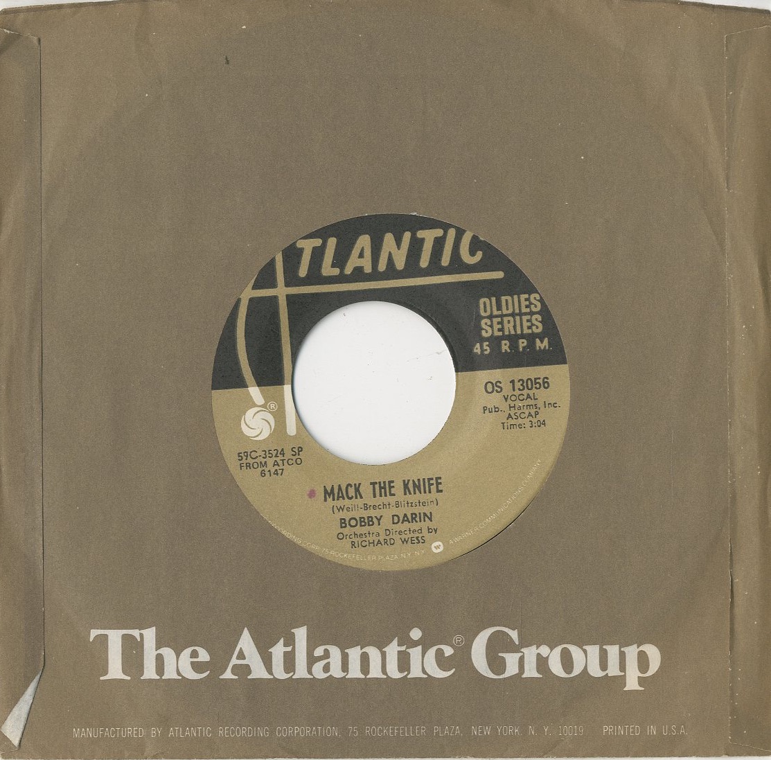 Albumcover Bobby Darin - Mack The Knife / Beyond The Sea (Atlantic Oldies Series)