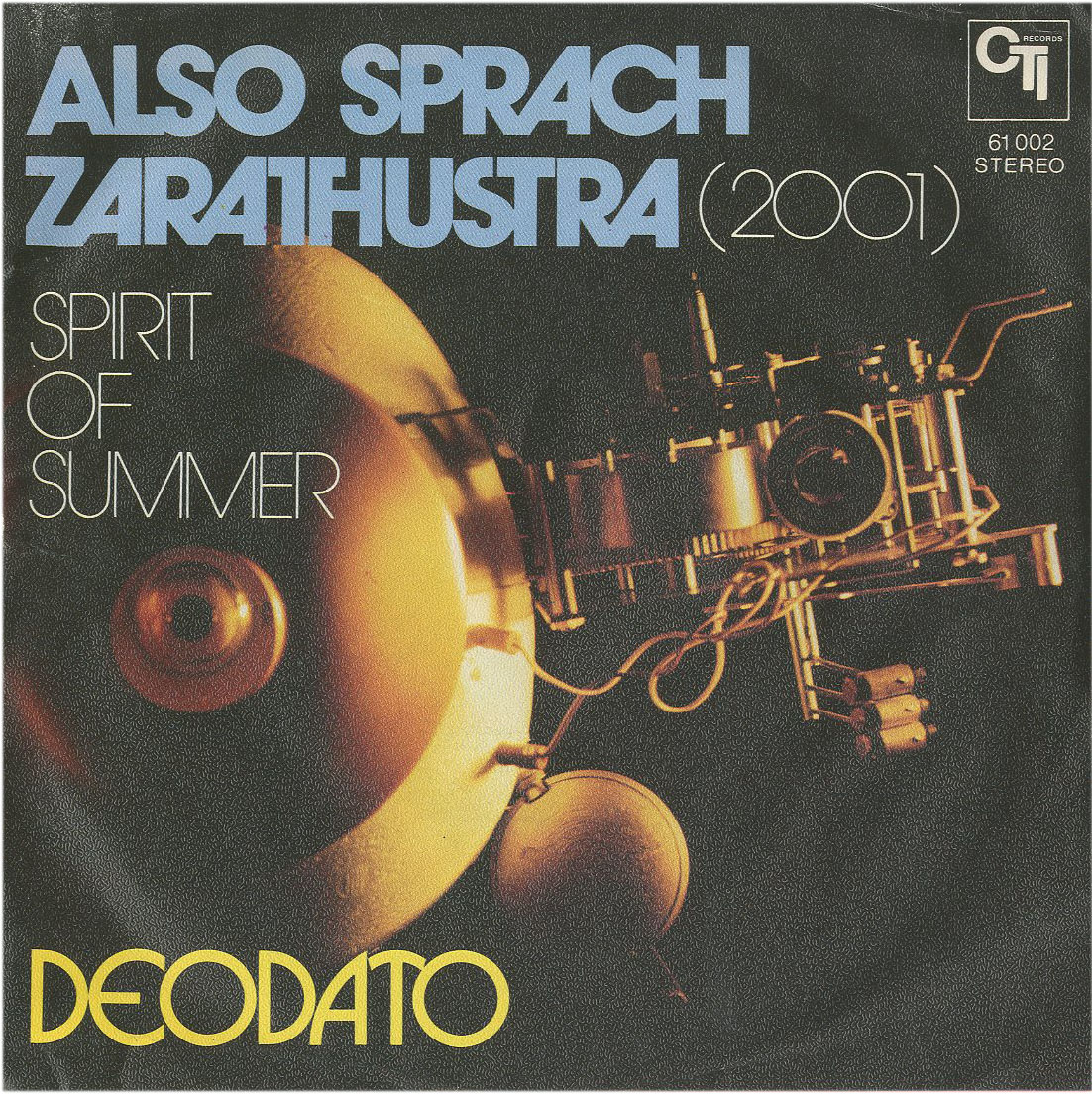 Albumcover Deodato - Also sprach Zarathustra (2001) / Spirit Of Summer