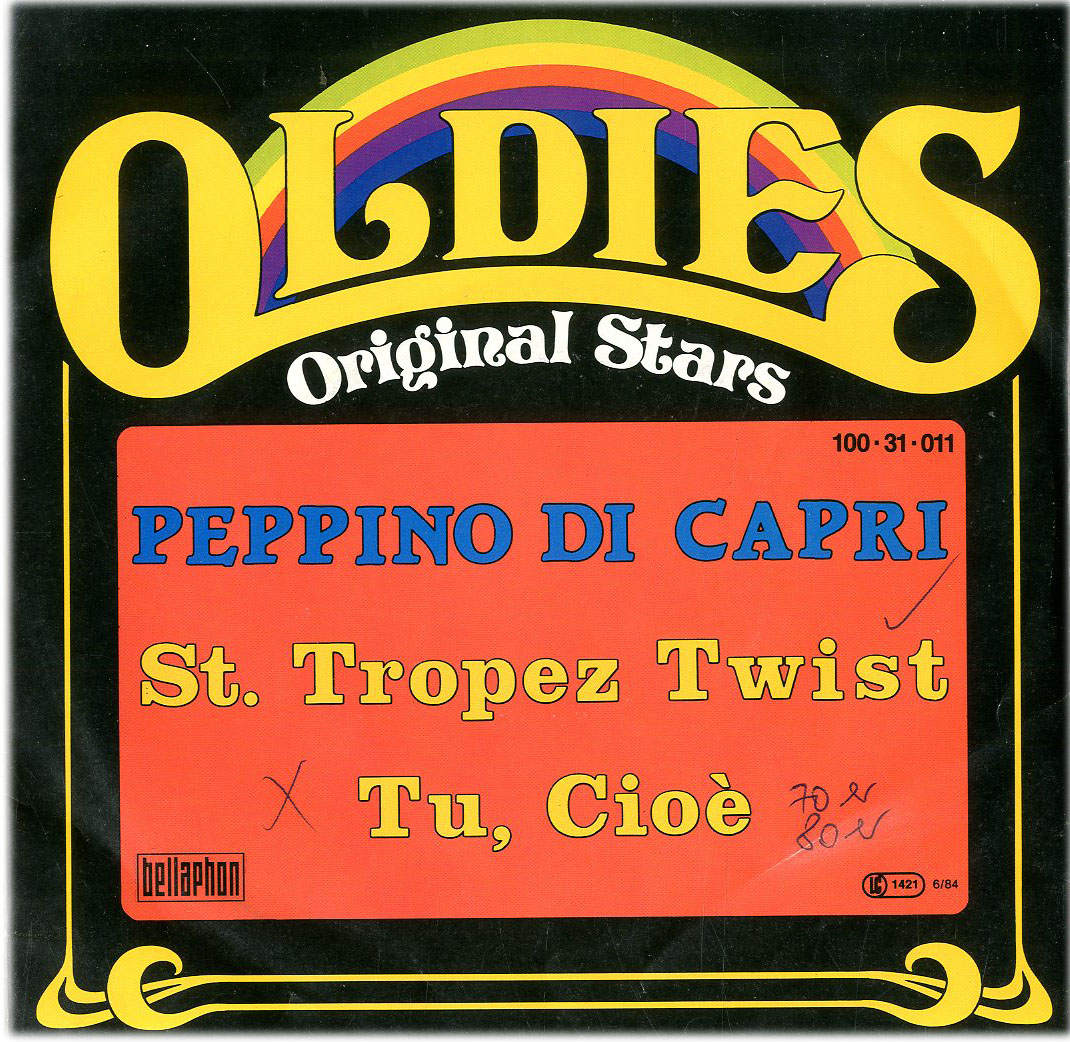 Albumcover Peppino di Capri - St. Tropez Twist / Tu Cioe (Oldies - Original Stars)