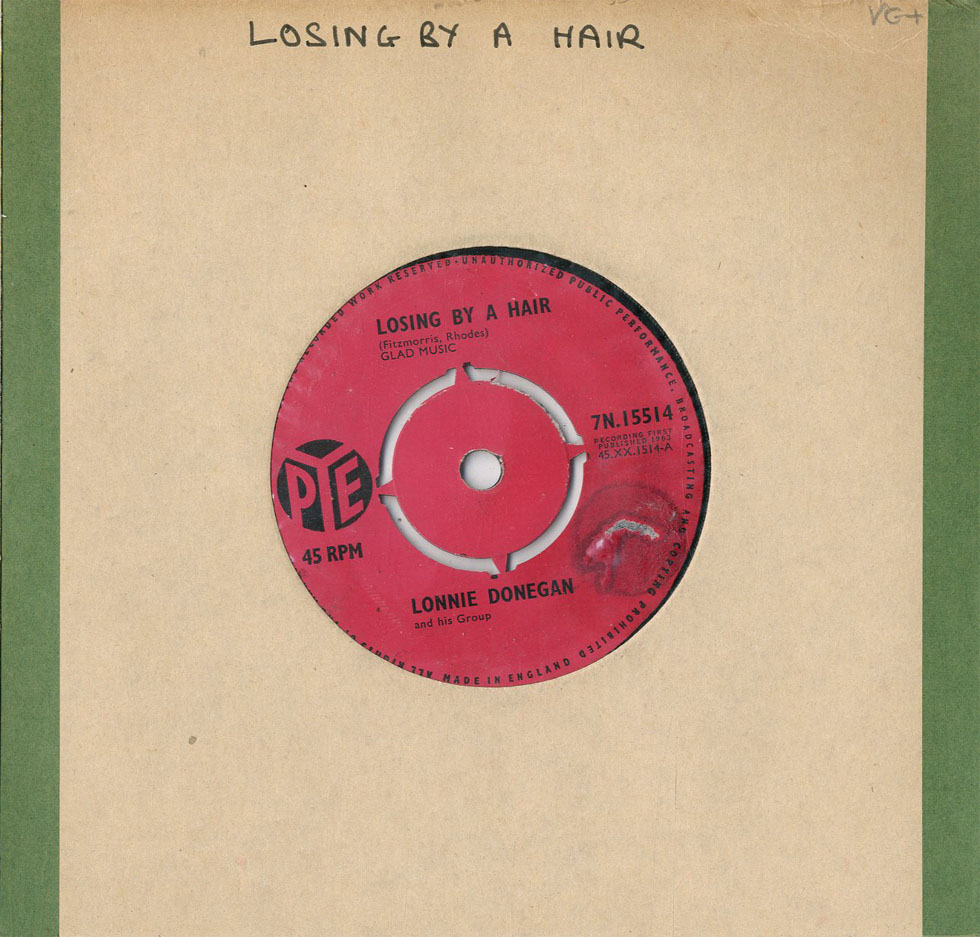 Albumcover Lonnie Donegan - Losing By A Hair / Trumpet Sound