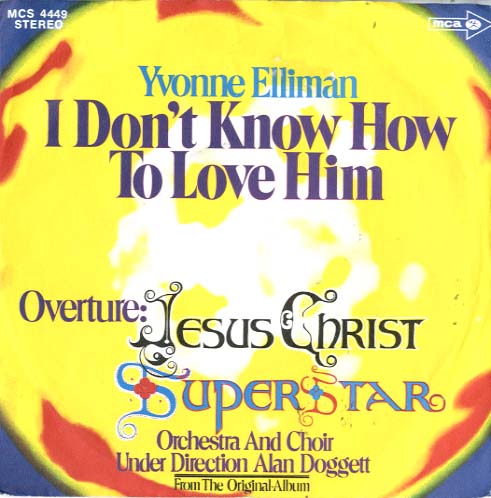 Albumcover Yvonne Elliman - I Dont Know How To Lov Him / Overture