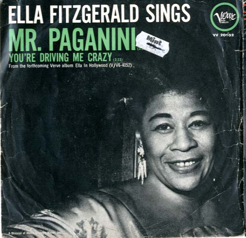 Albumcover Ella Fitzgerald - Mr. Paganini / You´re Driving Me Crazy