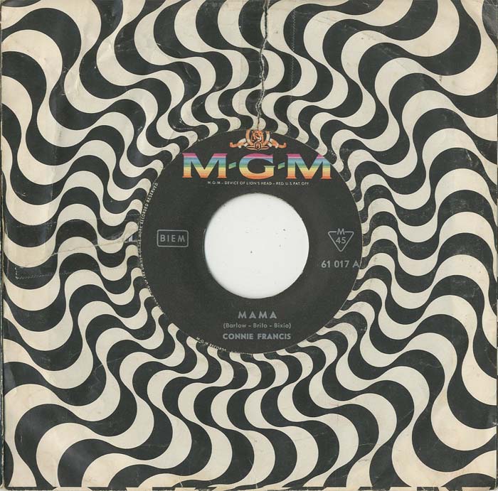 Albumcover Connie Francis - Mama (engl./Ital.) / No Dimenticar (engl./ital.)