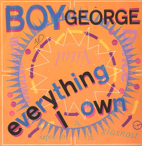 Albumcover Boy George - Everything I Own / Use Me