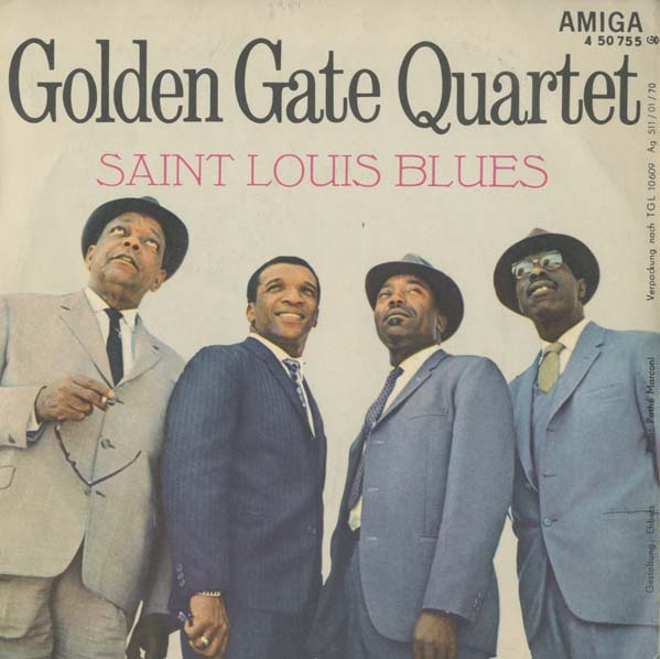 Albumcover Golden Gate Quartett - Down By the Riverside / Saint Louis Blues