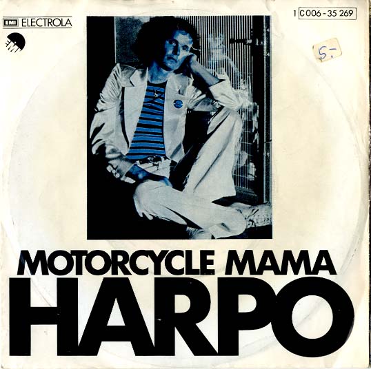 Albumcover Harpo - Motorcycle Mama / Beautiful Christmas