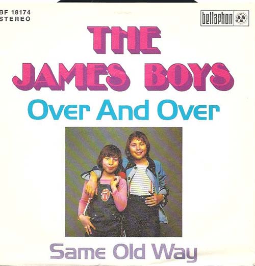 Albumcover James Boys - Over and Over / Same Old Way