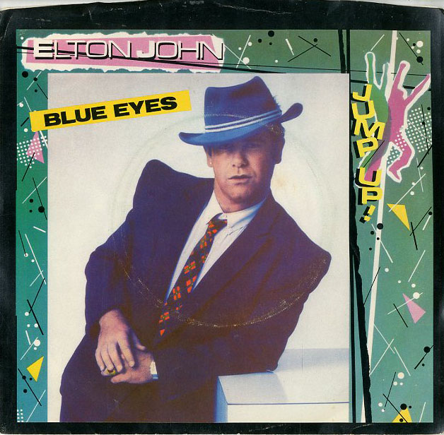 Albumcover Elton John - Blue Eyes / Hey Papa Legba