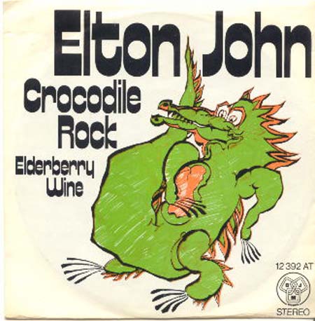 Albumcover Elton John - Crocodile Rock / Elderberry Wine