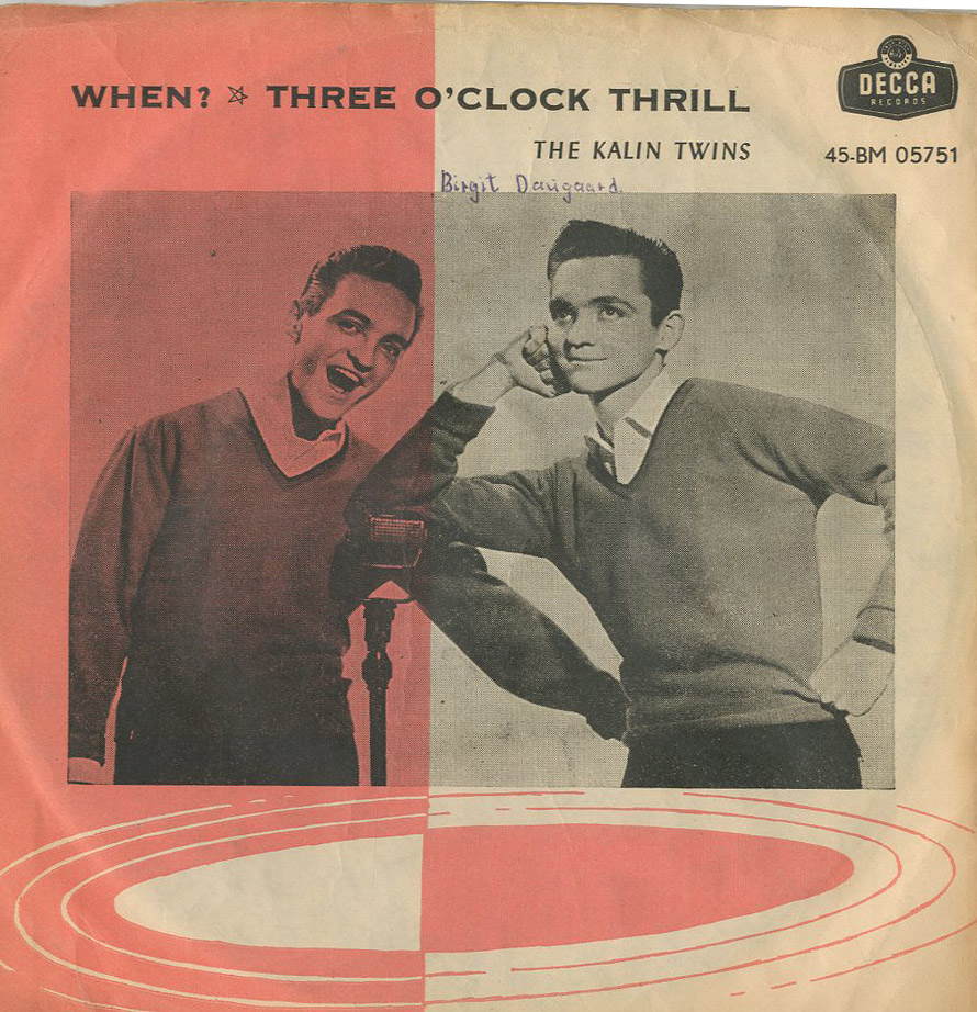 Albumcover Kalin Twins - When / Three O´Clock Thrill 