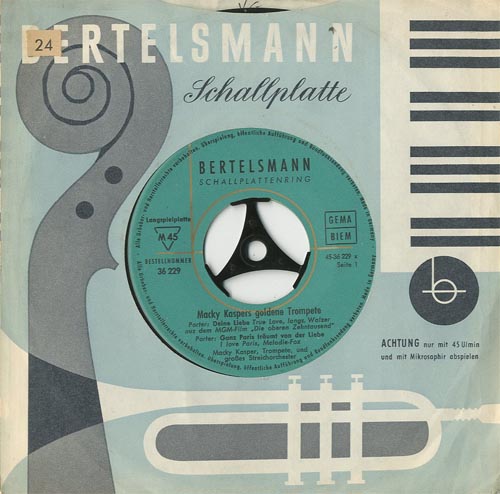 Albumcover Macky Kasper - Macky Kaspars goldene Trompete