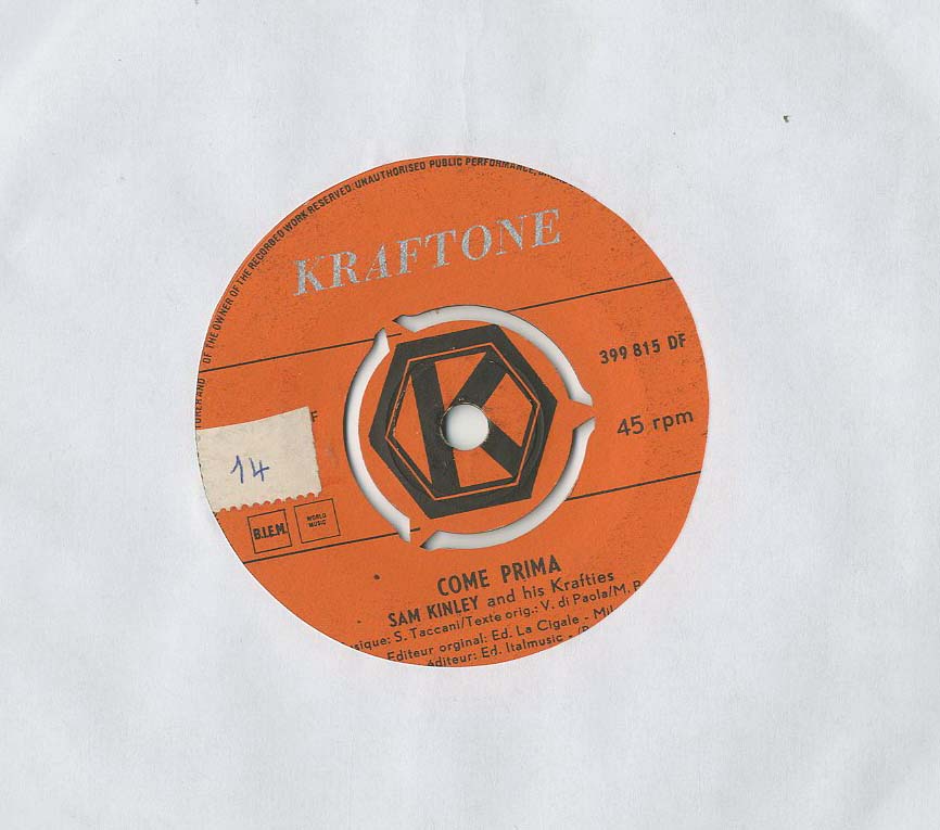 Albumcover Sam Kinley - When the Saints Go Marchng In / Come Prima