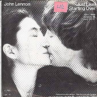 Albumcover John Lennon und Yoko Ono (Plastic Ono Band) - Just Like Starting Over / Kiss Kiss KIss