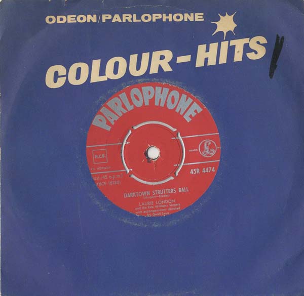 Albumcover Laurie London - Darktown Strutters Ball / My Mother (Colour Disk)