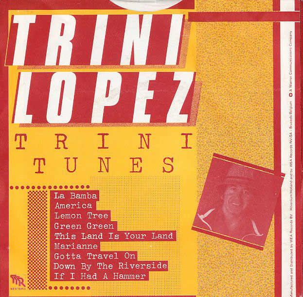 Albumcover Trini Lopez - Trini Tunes / My Paraguaya