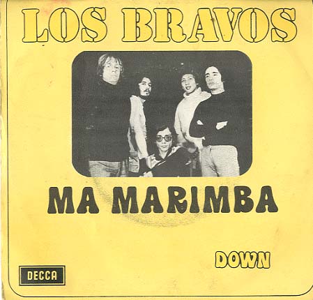 Albumcover Los Bravos - Ma Marimba / Down