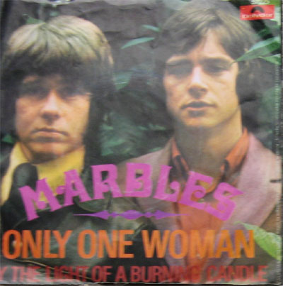 Albumcover The Marbles - Only One Woman / By The Light Of a Burning Candle