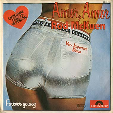 Albumcover Rod McKuen - Amor Amor   / Forever Young <br> (NUR COVER !)