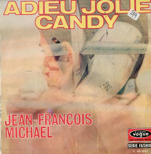 Albumcover Jean-Francois Michael - Adieu jolie Candy / Les Newstars