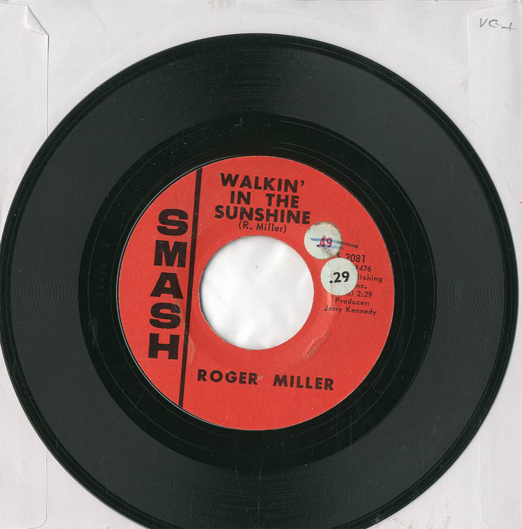Albumcover Roger Miller - Walkin In The Sunshine / Home