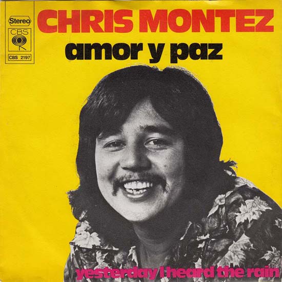 Albumcover Chris Montez - Amor y paz / Yesterday I Heard The Rain