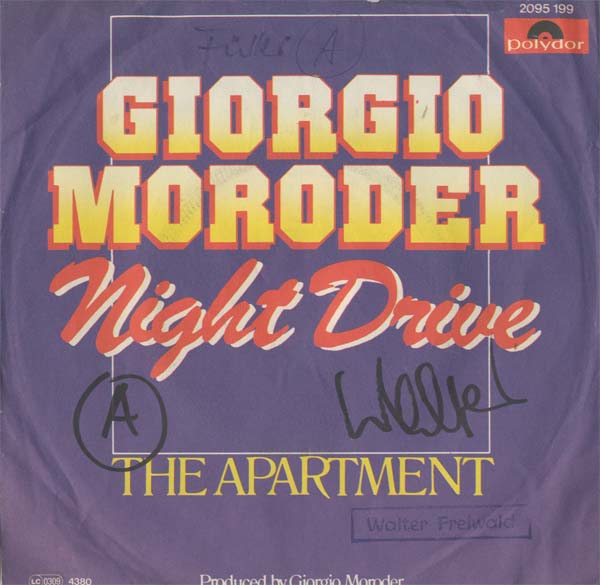 Albumcover Giorgio Moroder - Night Drive / The Appartment