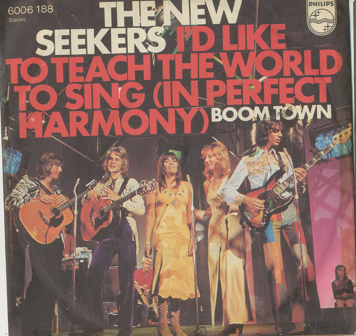 Albumcover The New Seekers - Id Like To Teach The World To Sing / Boom Town
