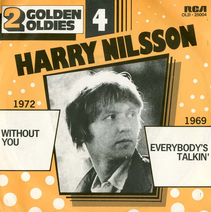 Albumcover (Harry) Nilsson - Without You / Everybody Is Talking (2 Golden Oldies Serie)