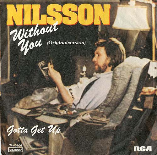 Albumcover (Harry) Nilsson - Without You / Gotta Get Up