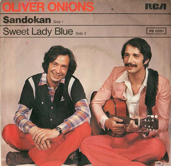 Albumcover Oliver Onions - Sandokan / Sweet Blue Lady