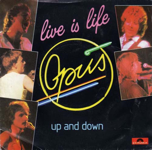 Albumcover Opus - Live is Life / Up And Down