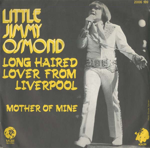 Albumcover (Little) Jimmy Osmond - Long Haired Lover From Liverpool / Mother Of Mine