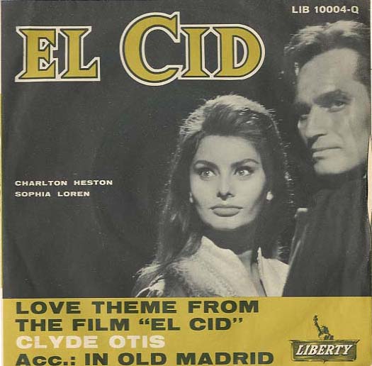 Albumcover Clyde Otis - Love Theme From "El Cid" / In old Madrid