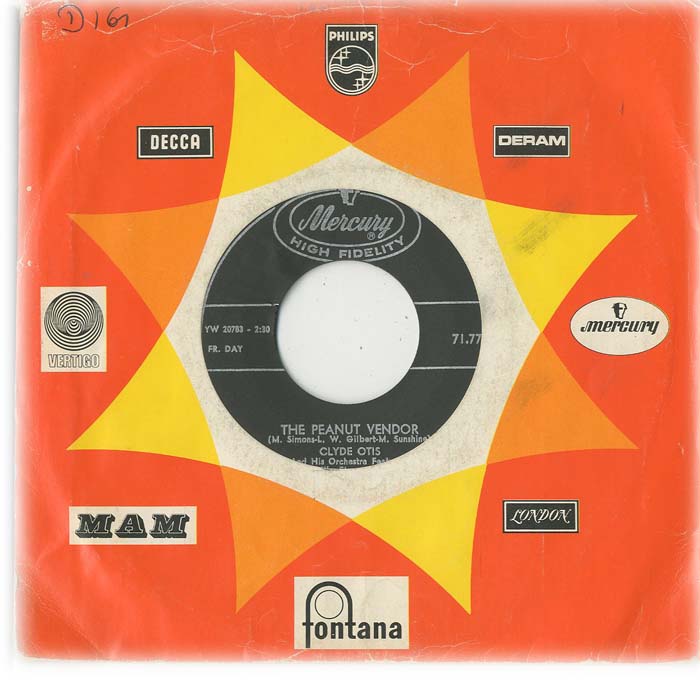 Albumcover Clyde Otis - The Peanut Vendor / Jungle Drums