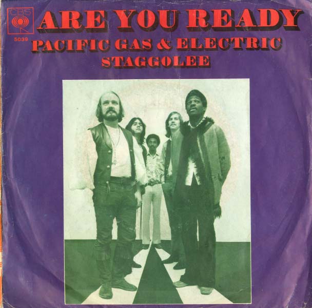 Albumcover Pacific Gas & Electric - Are You Ready / Staggolee