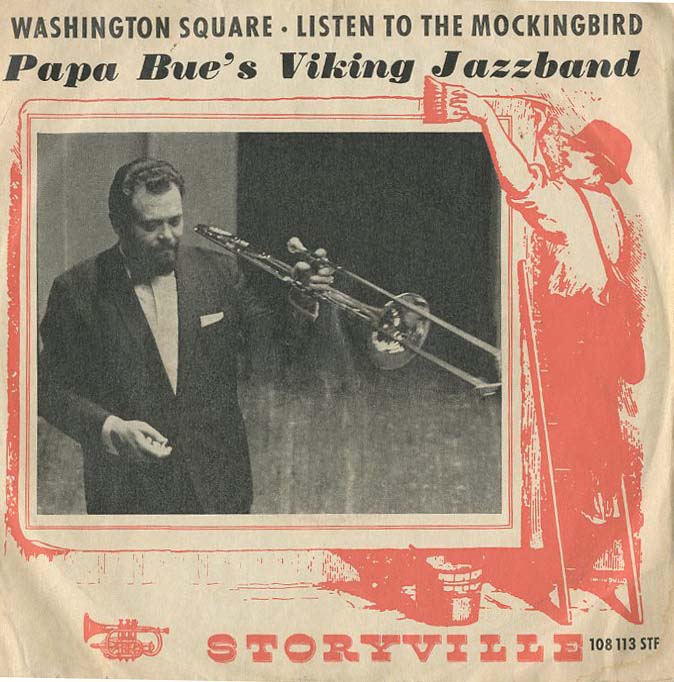 Albumcover Papa Bues Viking Jazzband - Washington Square / Listen To The Mockingbird