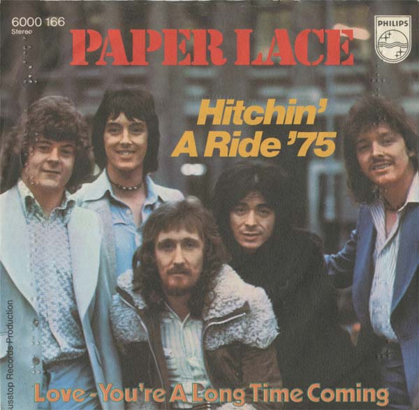 Albumcover Paper Lace - Hitchin A Ride 75 / Love - Youre A long Time Coming