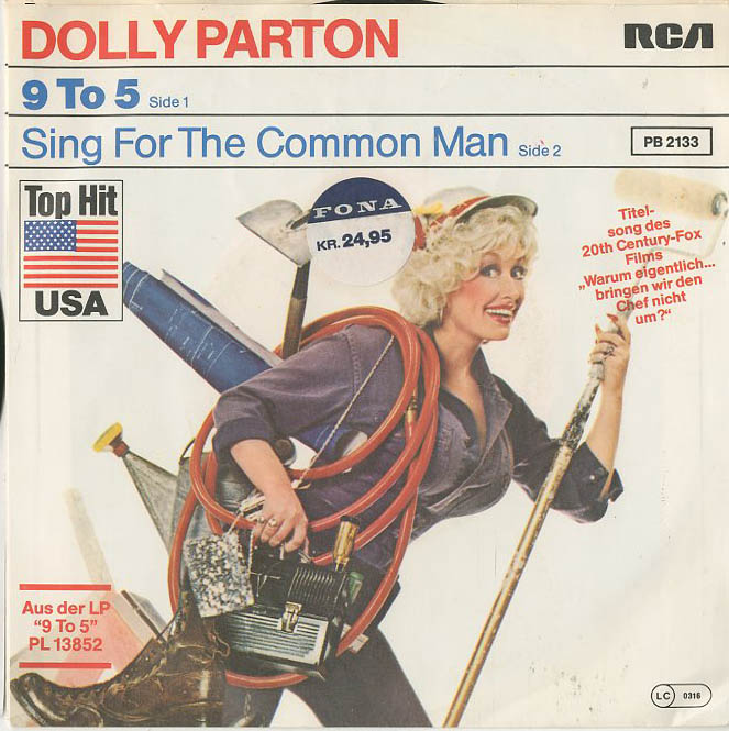 Albumcover Dolly Parton - 9 to 5 / Sing For the Common Man