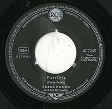 Albumcover Perez Prado And His Orchestra - Patricia / Why Wait
