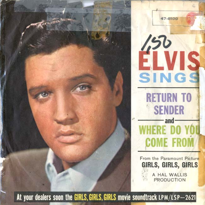 Albumcover Elvis Presley - Return To Sender / Where Do I Come From