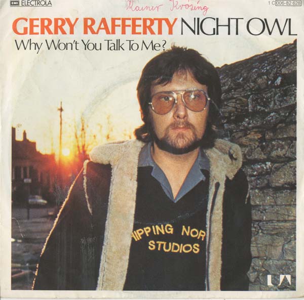Albumcover Gerry Rafferty - Night Owl / Why Wont You Talk To Me