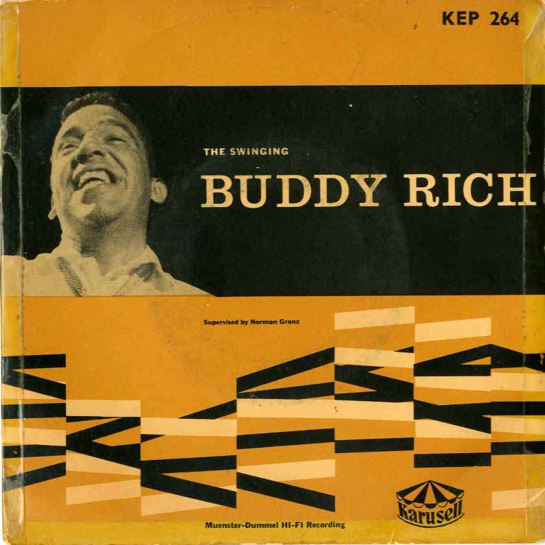 Albumcover Buddy Rich - The Swingin Buddy Rich (EP)