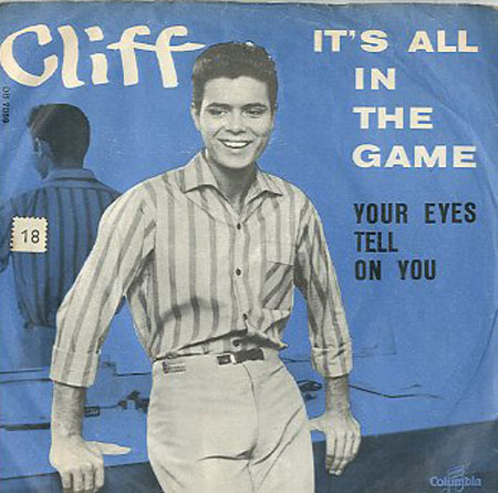 Albumcover Cliff Richard - Its All In The Game / Your Eyes Tell On You